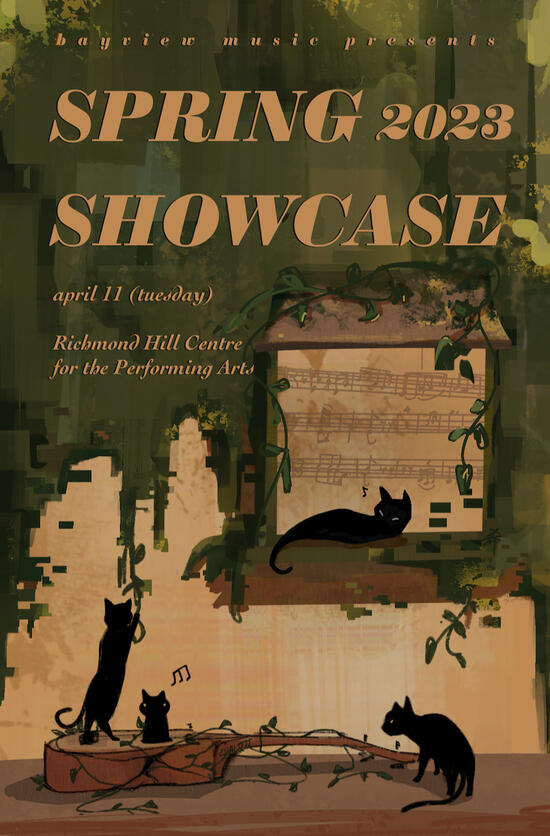 School showcase programme cover
