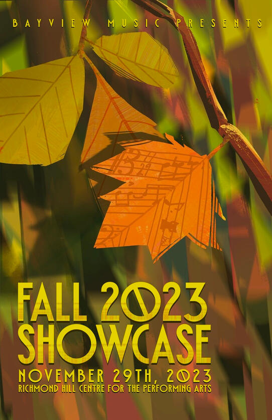 School showcase programme cover