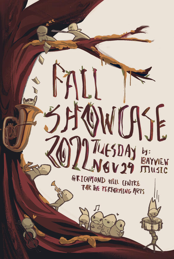 School showcase programme cover